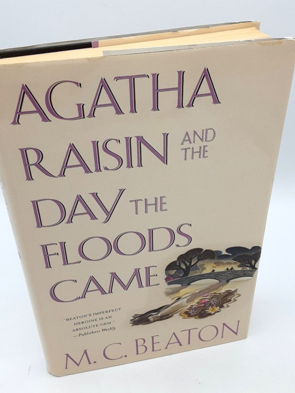 Agatha Raisin and the Day the Floods Came M. C. BEATON 2002 HBDJ Murder Mystery